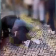 Estudante brasileira é agredida na porta de escola em Portugal ( Reprodução / RECORD)